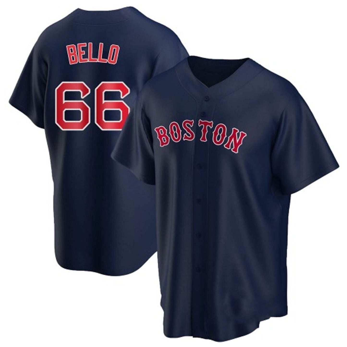 MLB Brayan Bello Boston Red Sox 66 Jersey