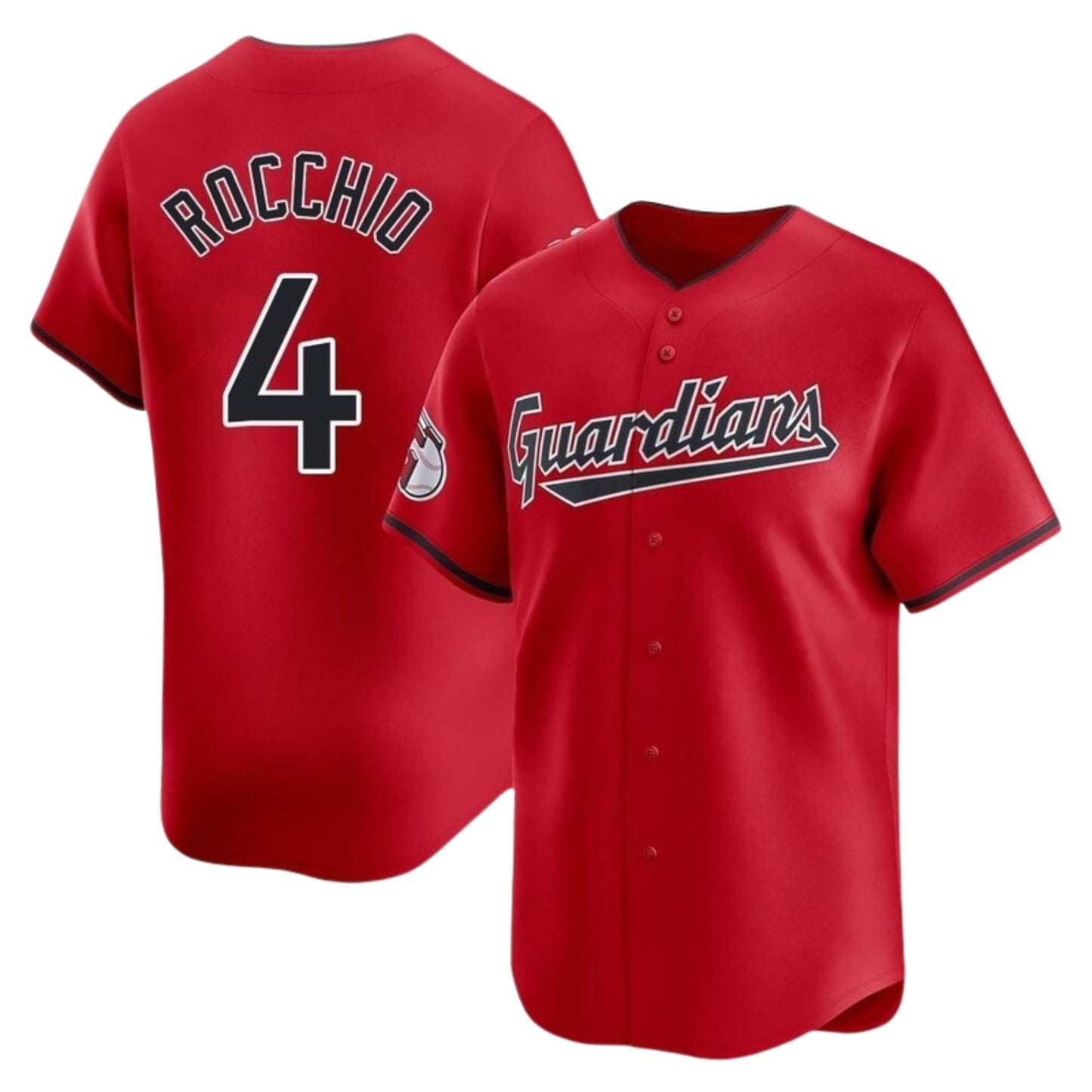 MLB Brayan Rocchio Cleveland Guardians 4 Jersey