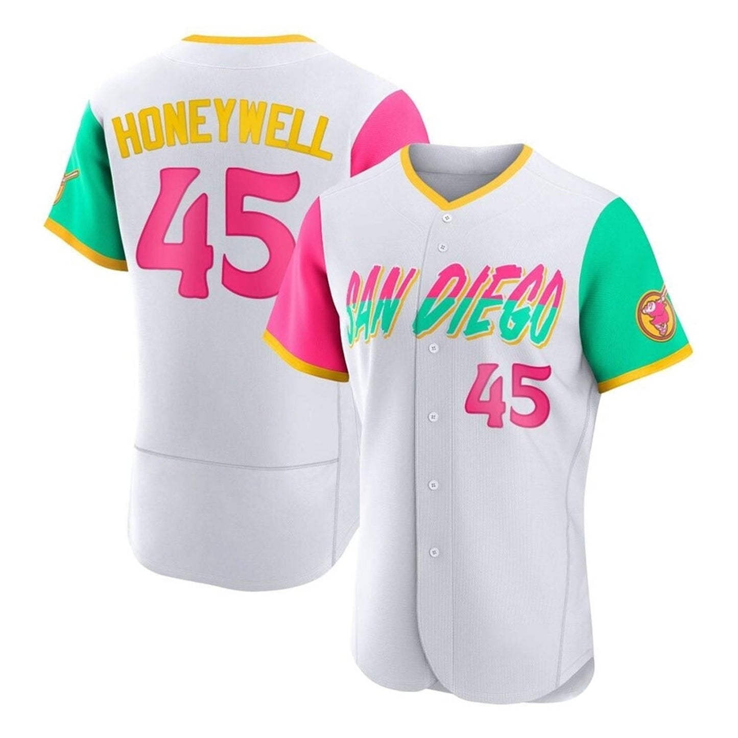 MLB Brent Honeywell Jr San Diego Padres 45 Jersey