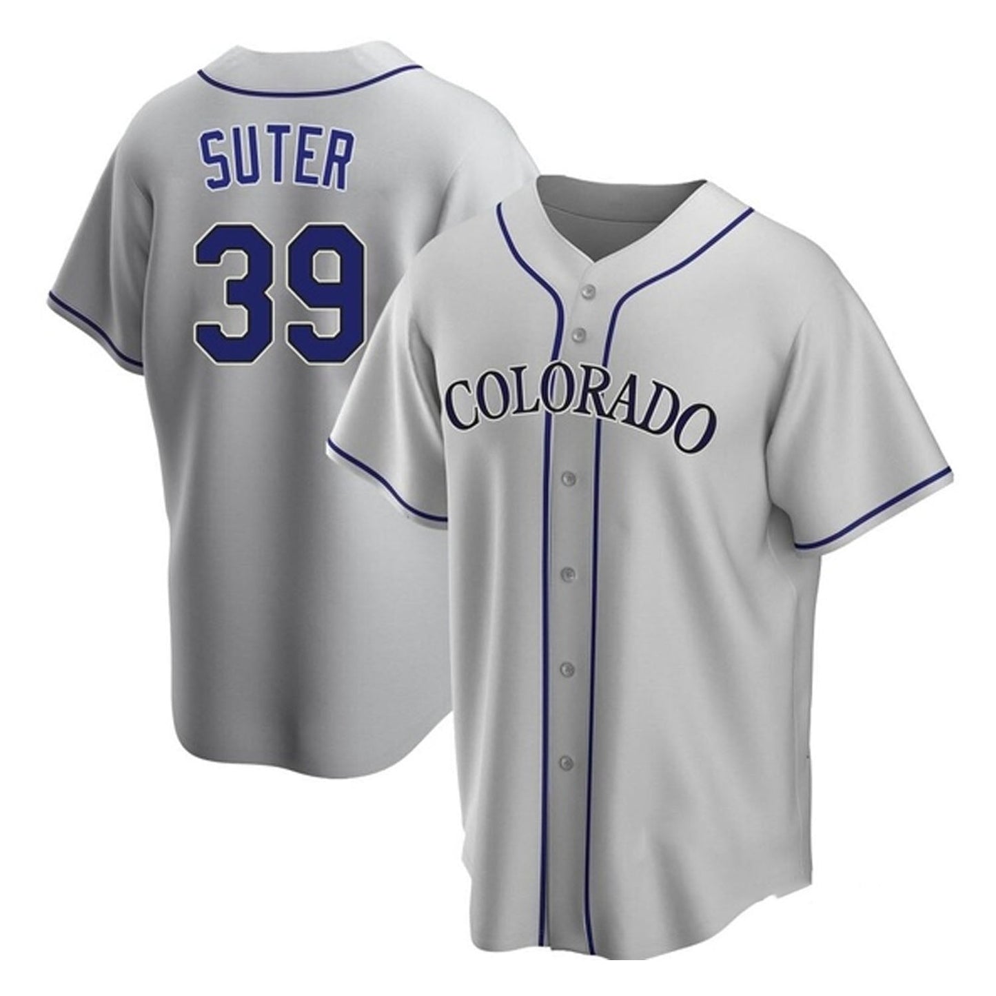 MLB Brent Suter Colorado Rockies 39 Jersey