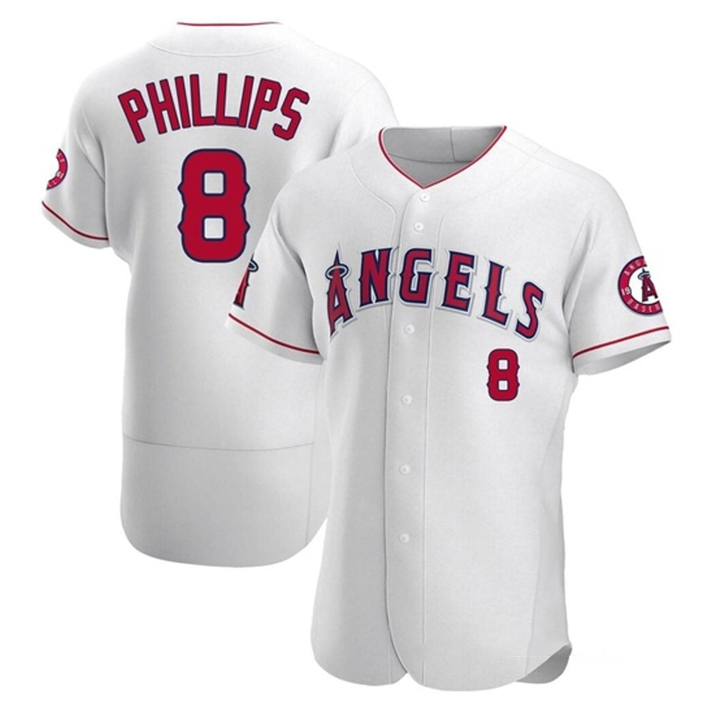 MLB Brett Phillips Los Angeles Angels 8 Jersey