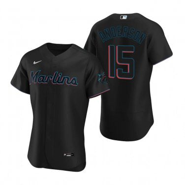 MLB Brian Anderson Miami Marlins 15 Jersey