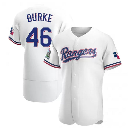 MLB Brock Burke Texas Rangers 46 Jersey