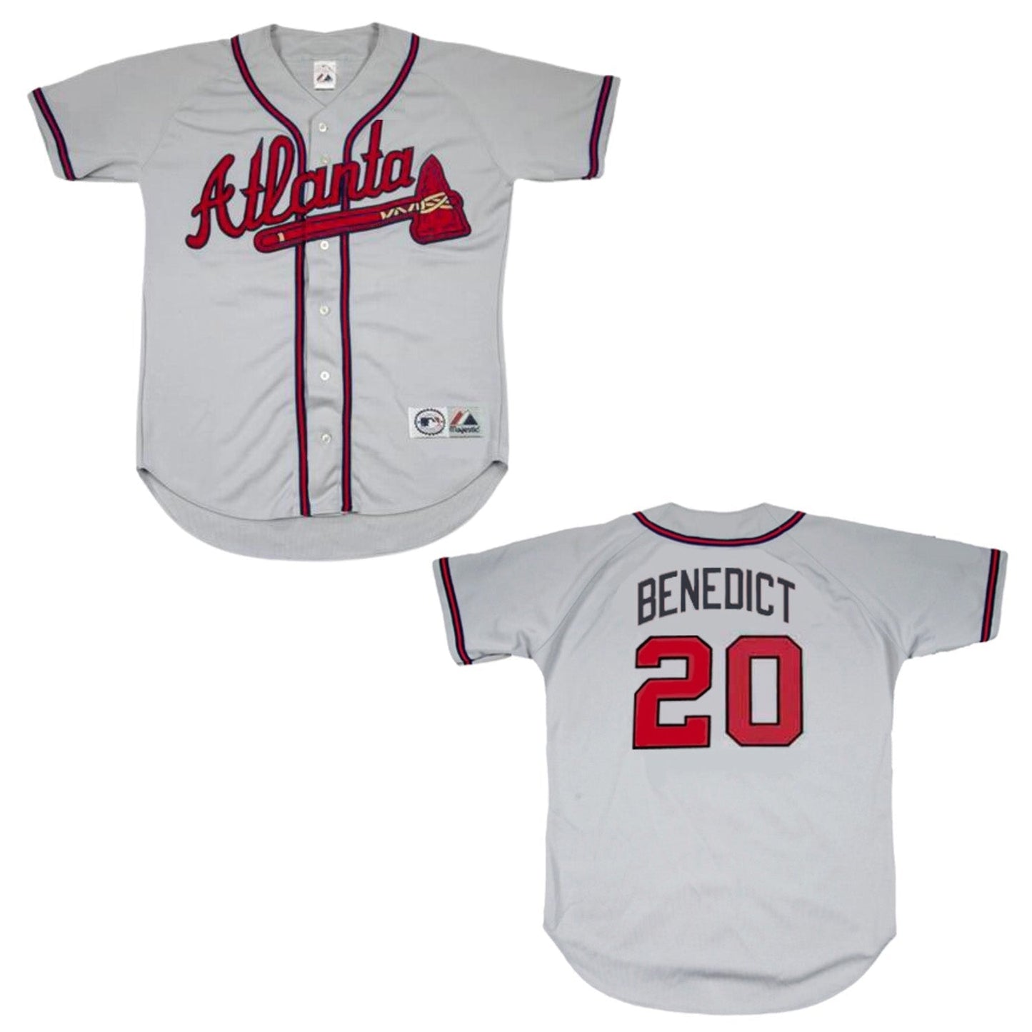 MLB Bruce Benedict Atlanta Braves 20 Jersey