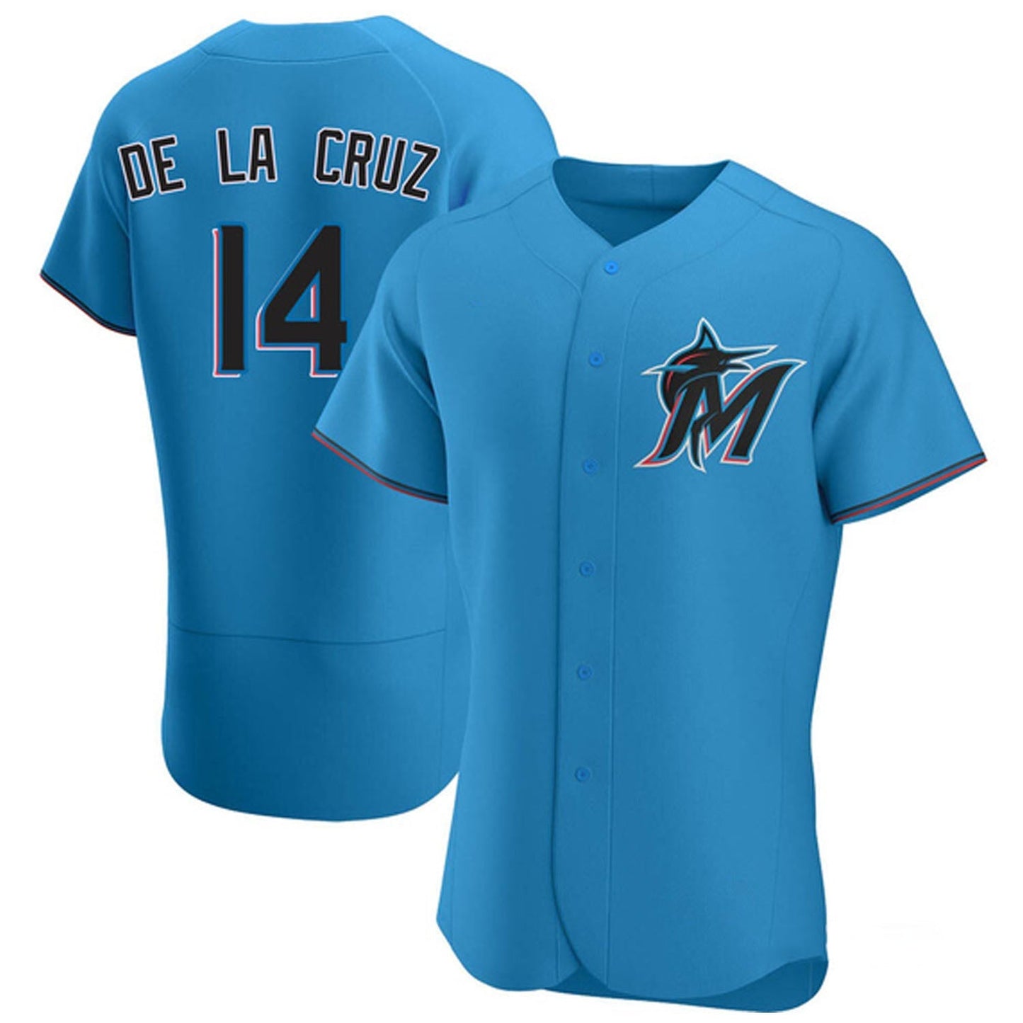 MLB Bryan De La Cruz Miami Marlins 14 Jersey