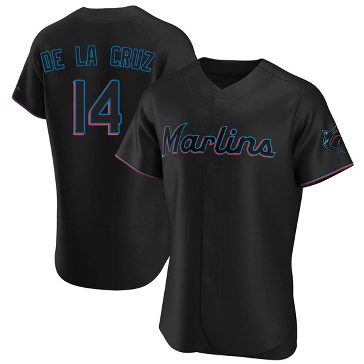 MLB Bryan De La Cruz Miami Marlins 14 Jersey