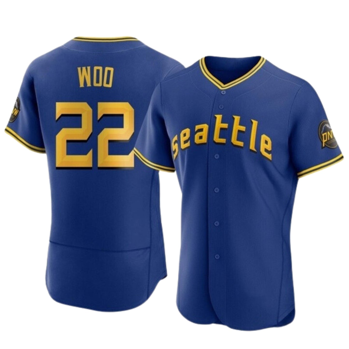 MLB Bryan Woo Seattle Mariners 22 Jersey