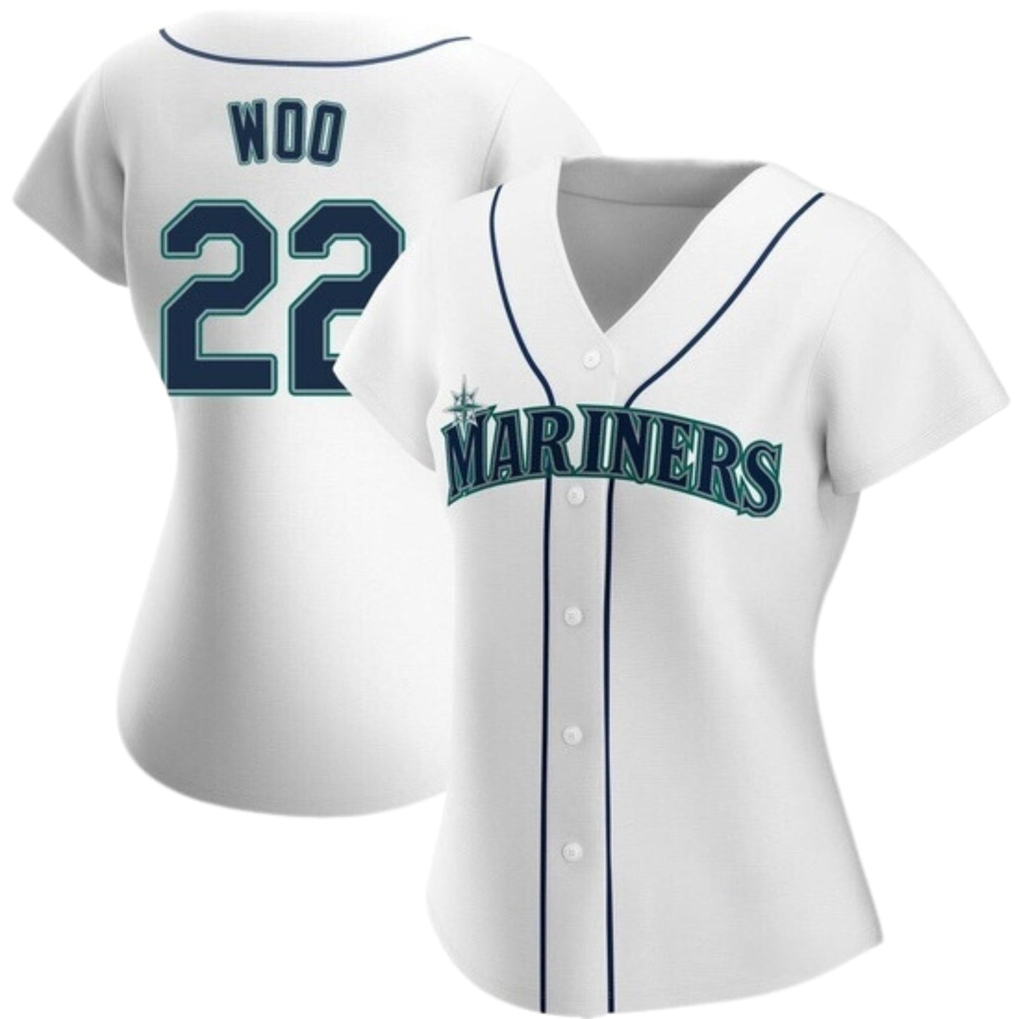 MLB Bryan Woo Seattle Mariners 22 Jersey