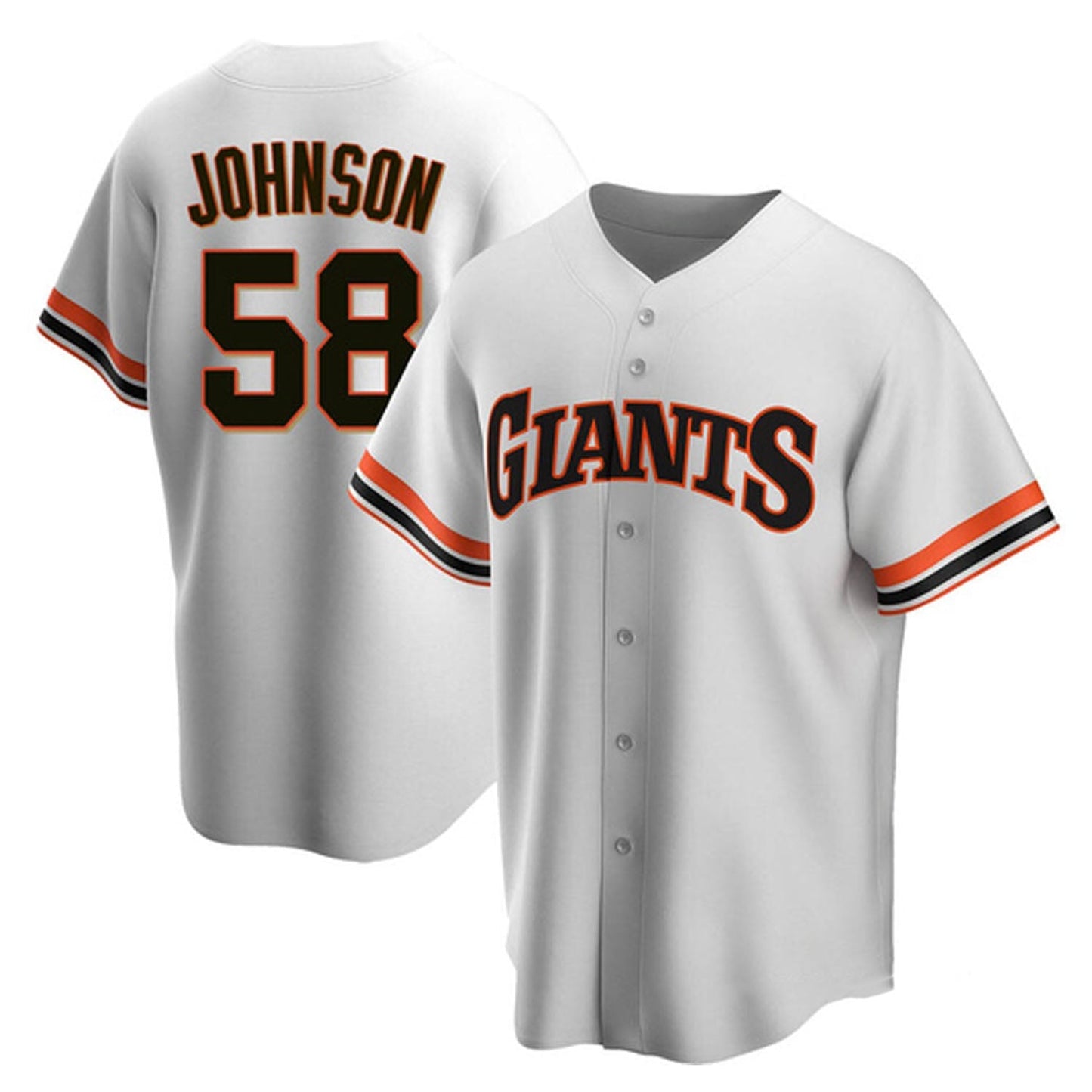 MLB Bryce Johnson San Francisco Giants 58 Jersey