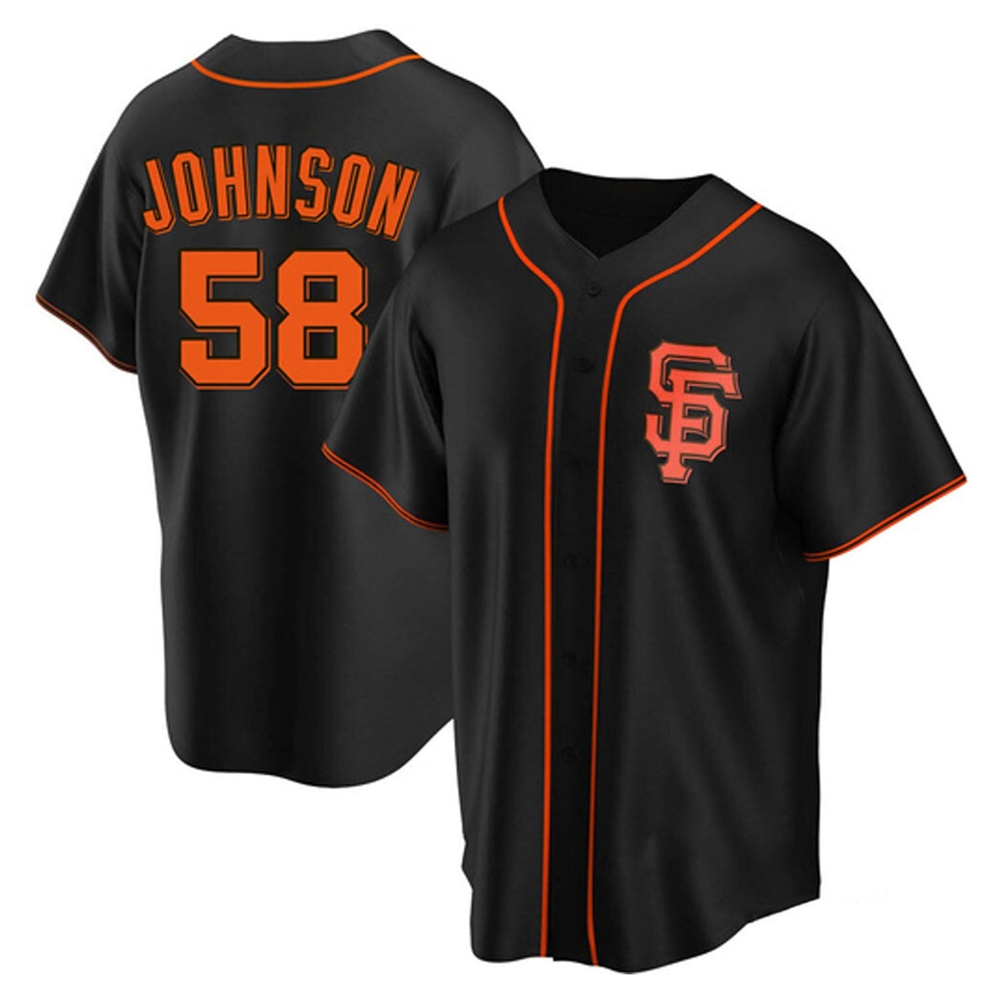 MLB Bryce Johnson San Francisco Giants 58 Jersey