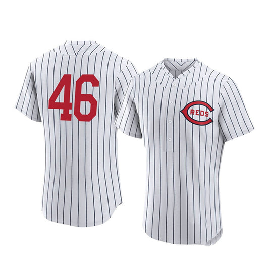 MLB Buck Farmer Cincinnati Reds 46 Jersey