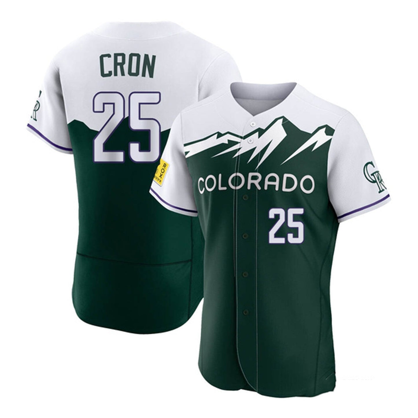 MLB C.J. Cron Colorado Rockies 25 Jersey