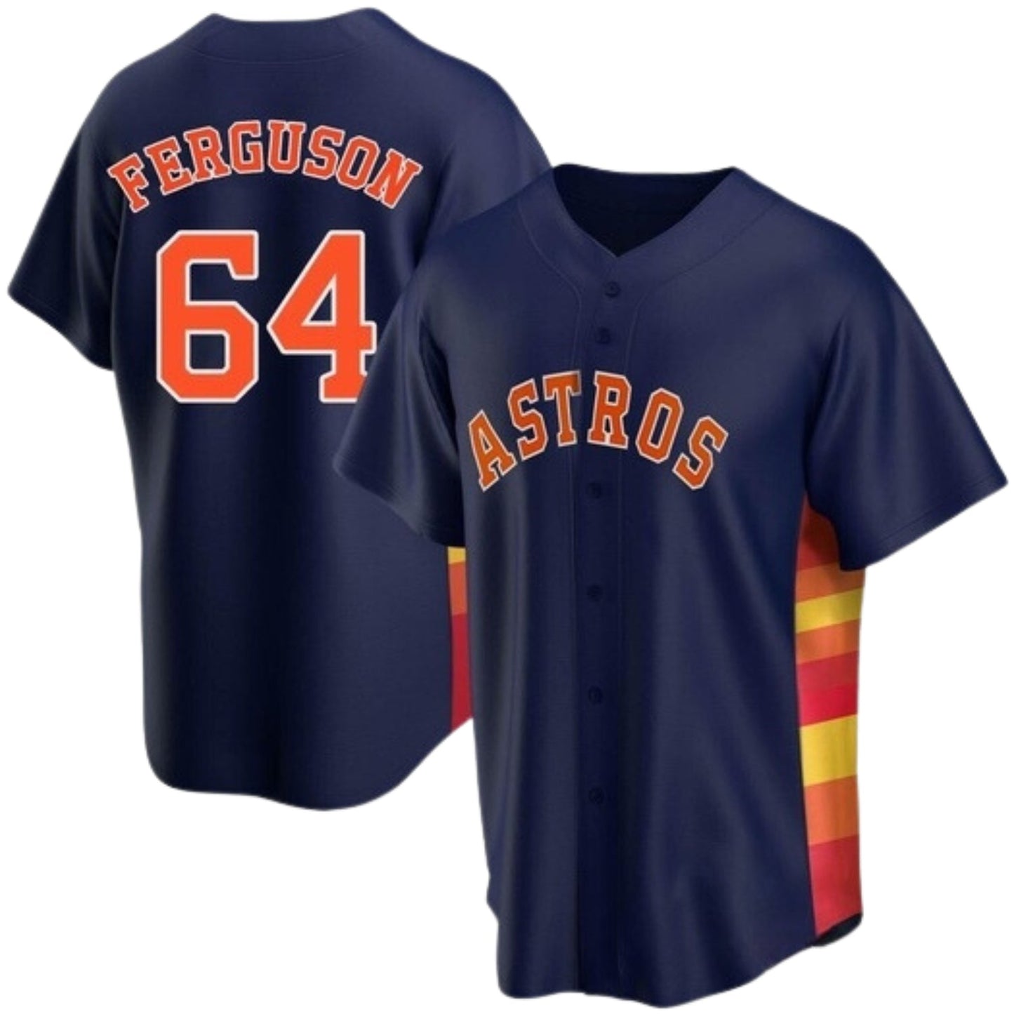 MLB Caleb Ferguson Houston Astros 64 Jersey