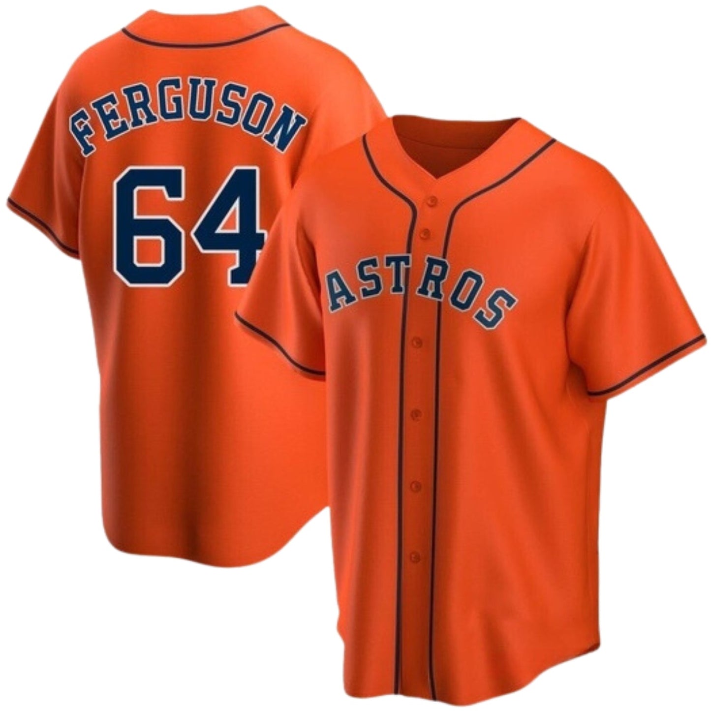 MLB Caleb Ferguson Houston Astros 64 Jersey