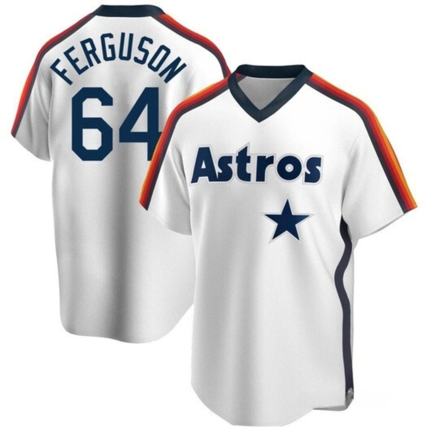 MLB Caleb Ferguson Houston Astros 64 Jersey