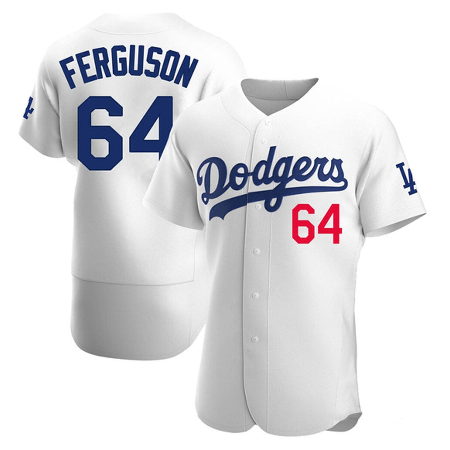 MLB Caleb Ferguson Los Angeles Dodgers 64 Jersey