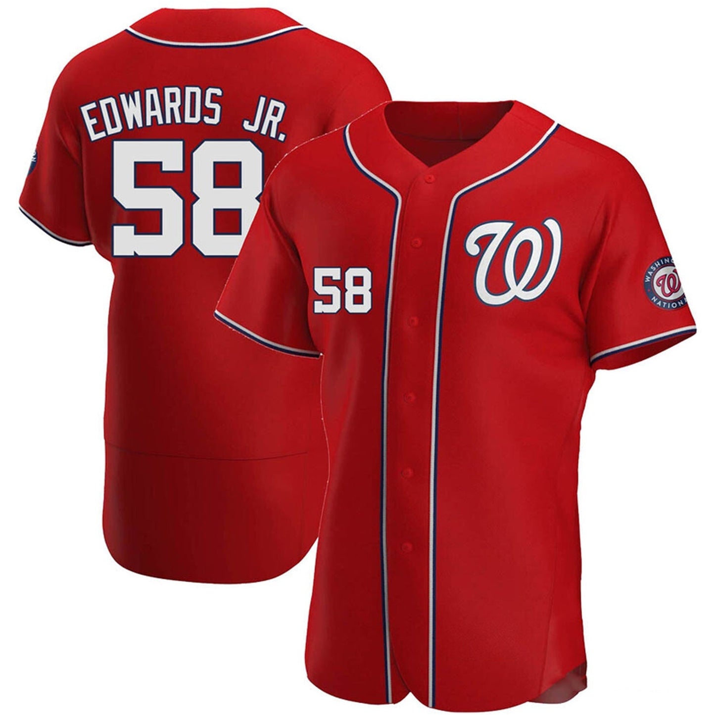 MLB Carl Edwards Jr Washington Nationals 58 Jersey