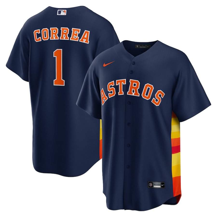 MLB Carlos Correa Houston Astros 1 Jersey