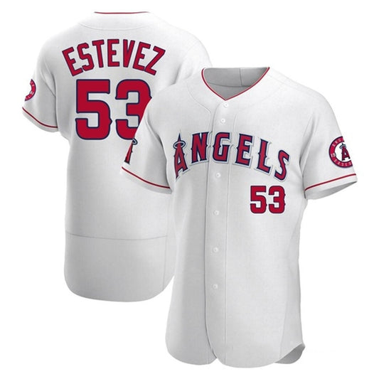 MLB Carlos Estevez Los Angeles Angels 53 Jersey