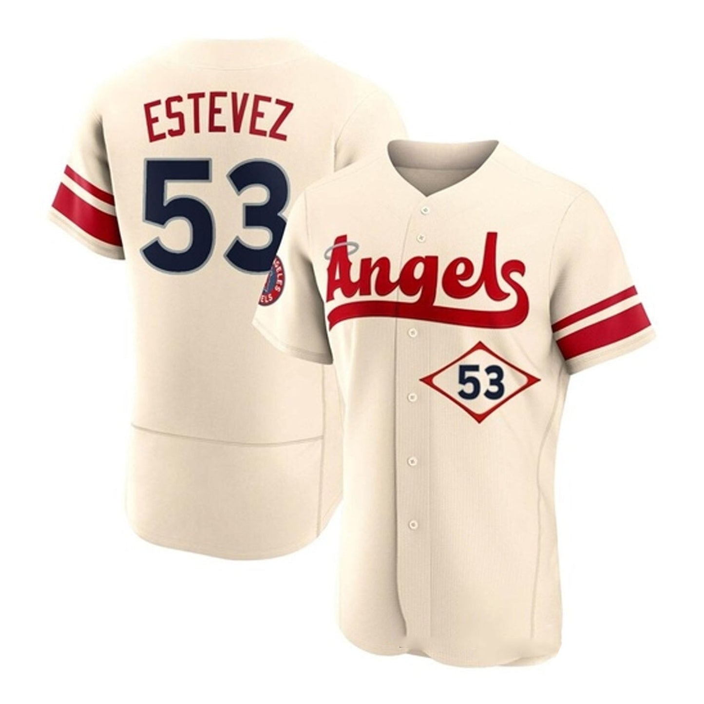 MLB Carlos Estevez Los Angeles Angels 53 Jersey