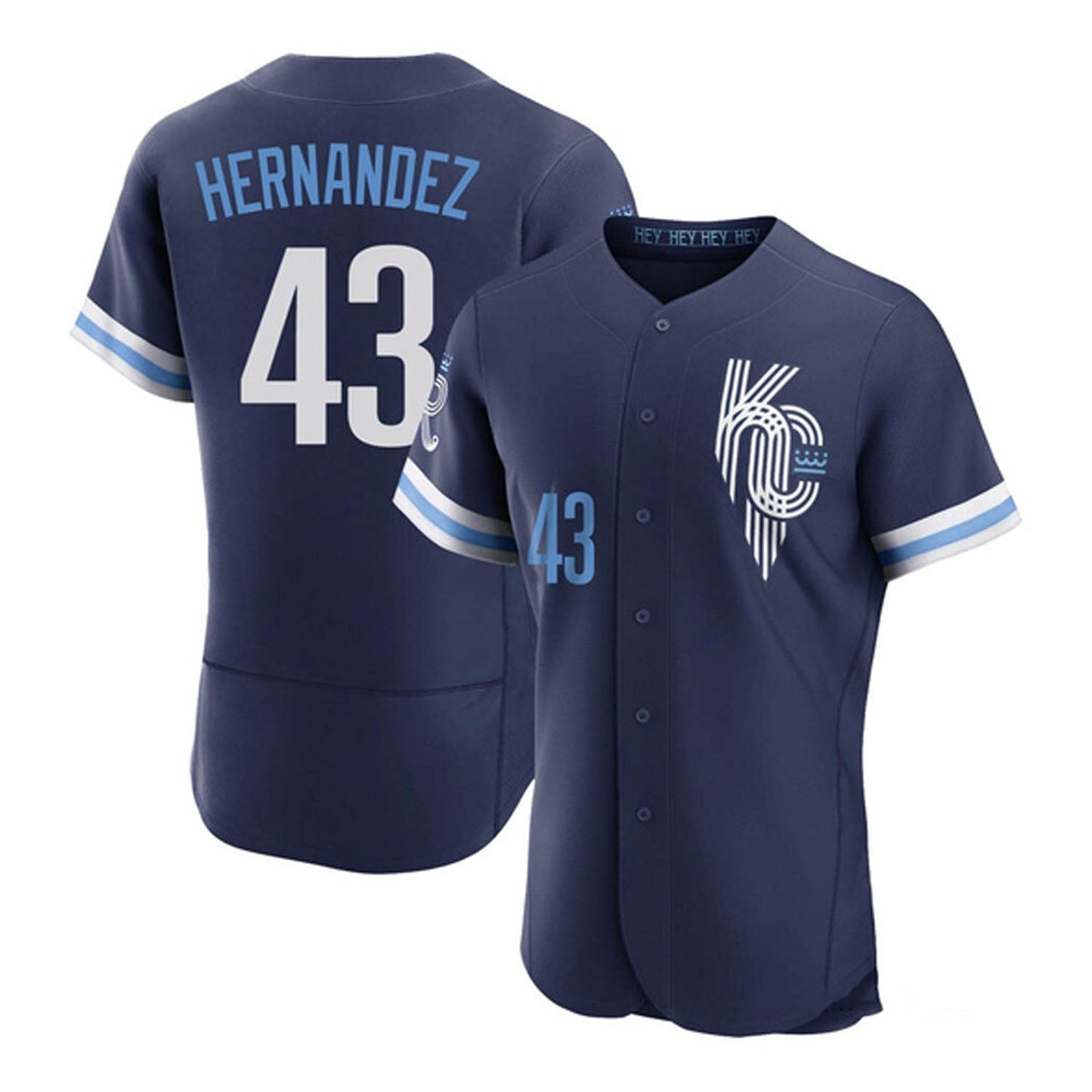 MLB Carlos Hernandez Kansas City Royals 43 Jersey