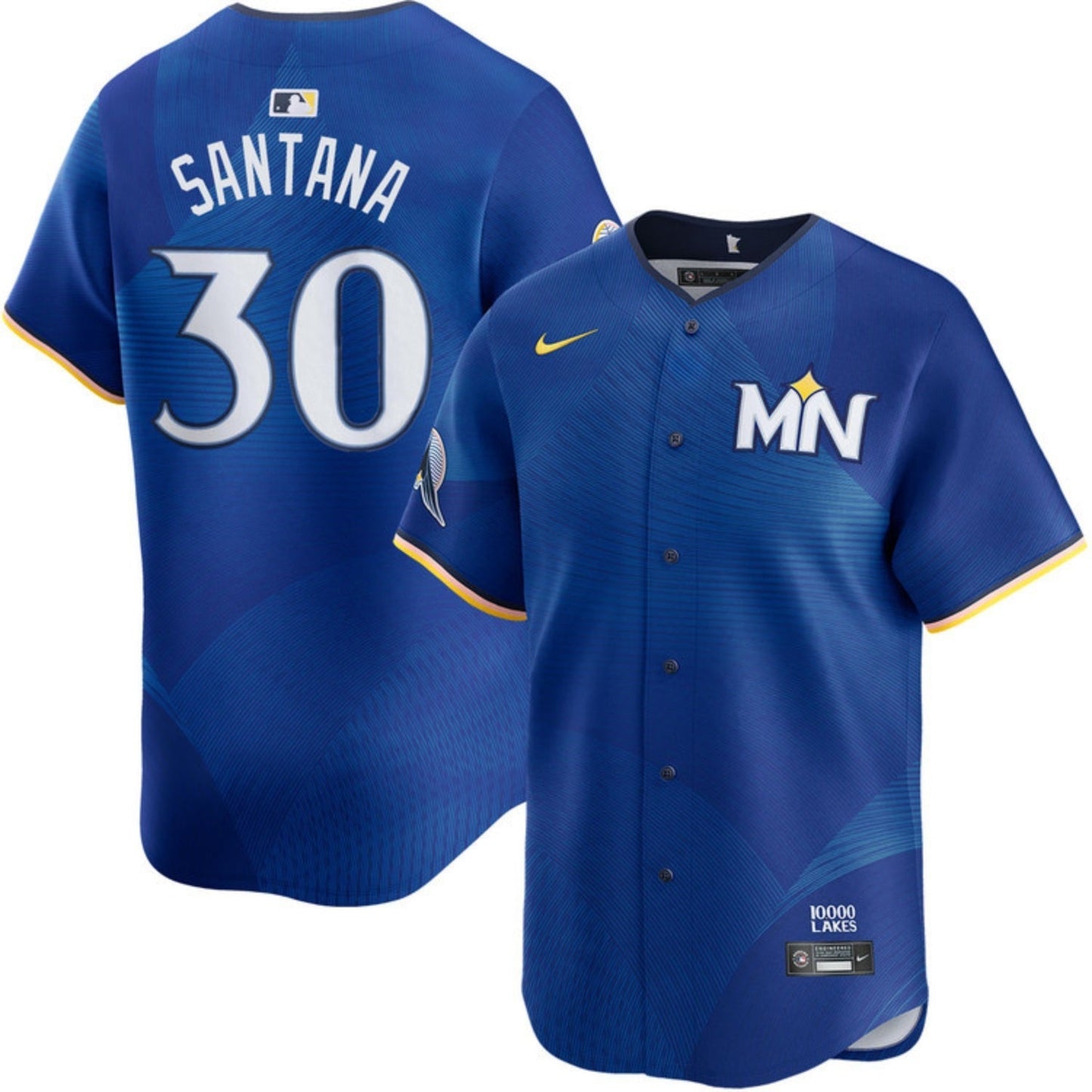 Carlos Santana Minnesota Twins 30 Jersey