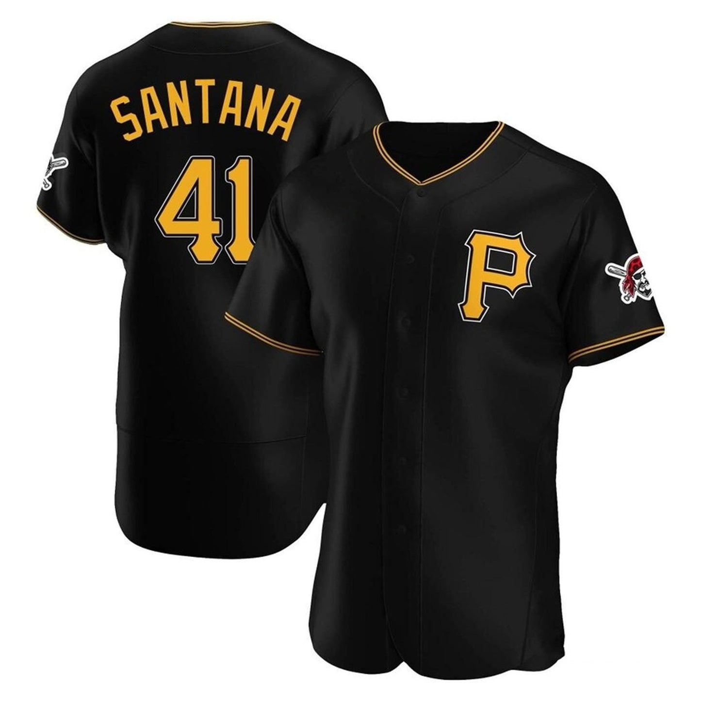 MLB Carlos Santana Pittsburgh Pirates 41 Jersey