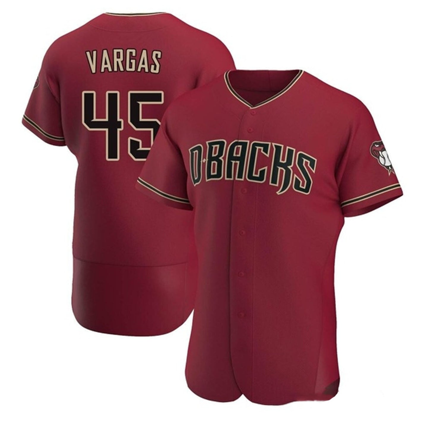 MLB Carlos Vargas Arizona Diamondbacks 45 Jersey