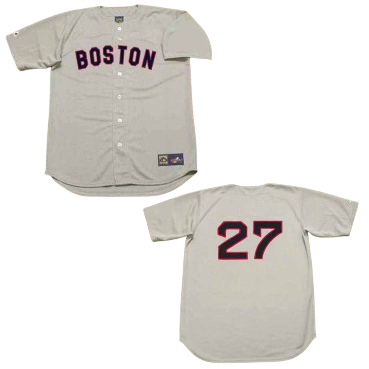 MLB Carlton Fisk Boston Red Sox 27 Jersey