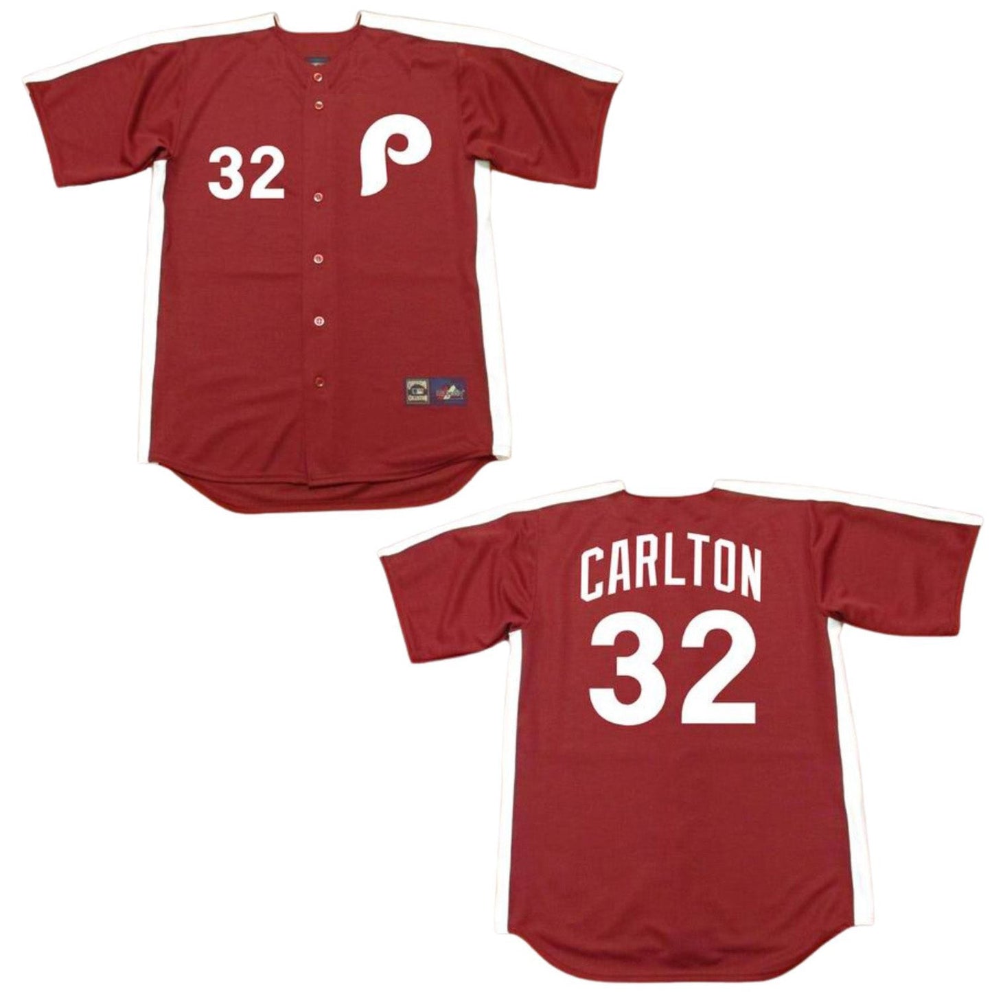 MLB Carlton Fisk Philadelphia Phillies 32 Jersey