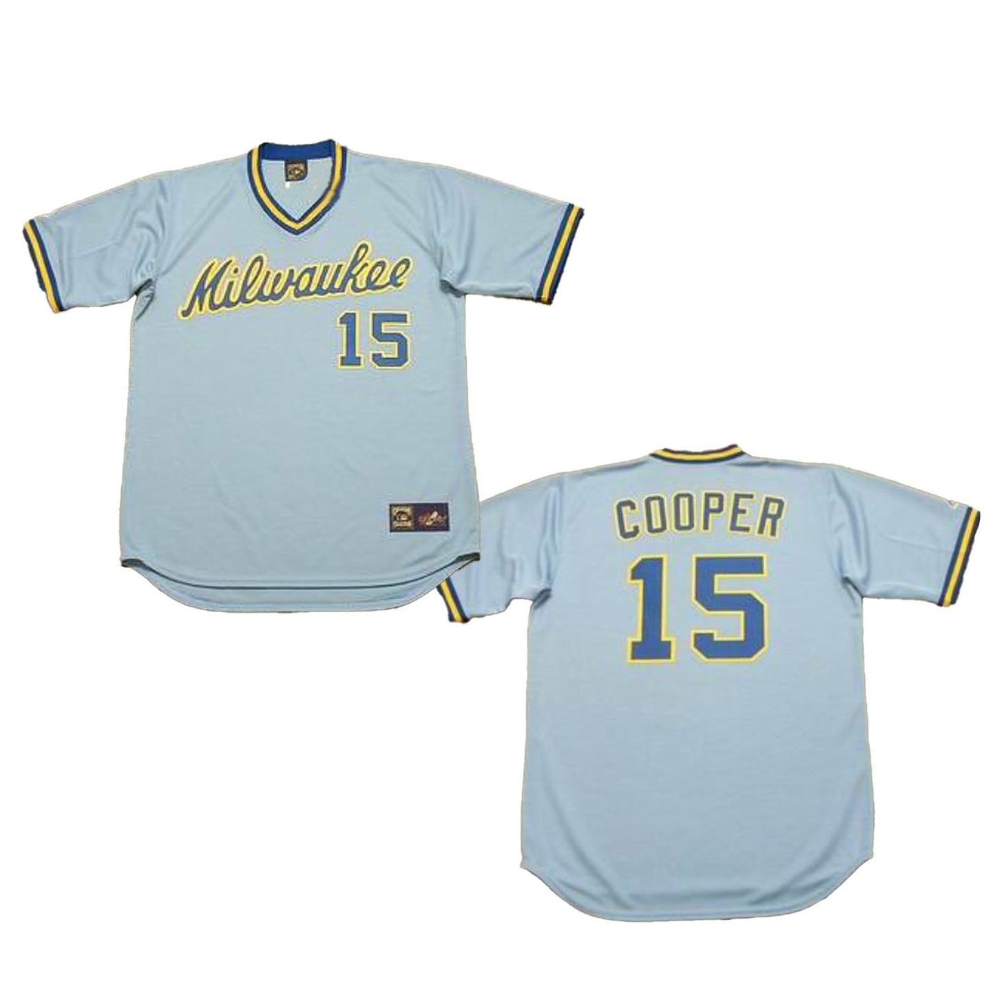 MLB Cecil Cooper Milwaukee Brewers 15 Jersey