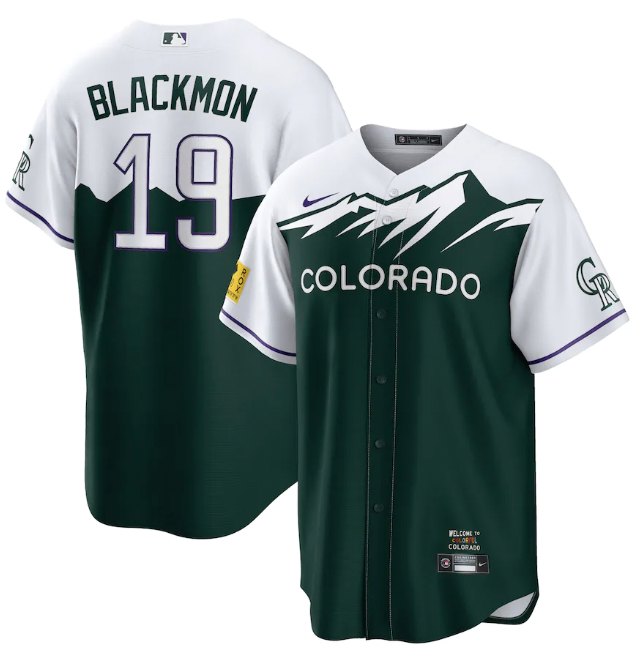 MLB Charlie Blackmon Colorado Rockies 19 Jersey