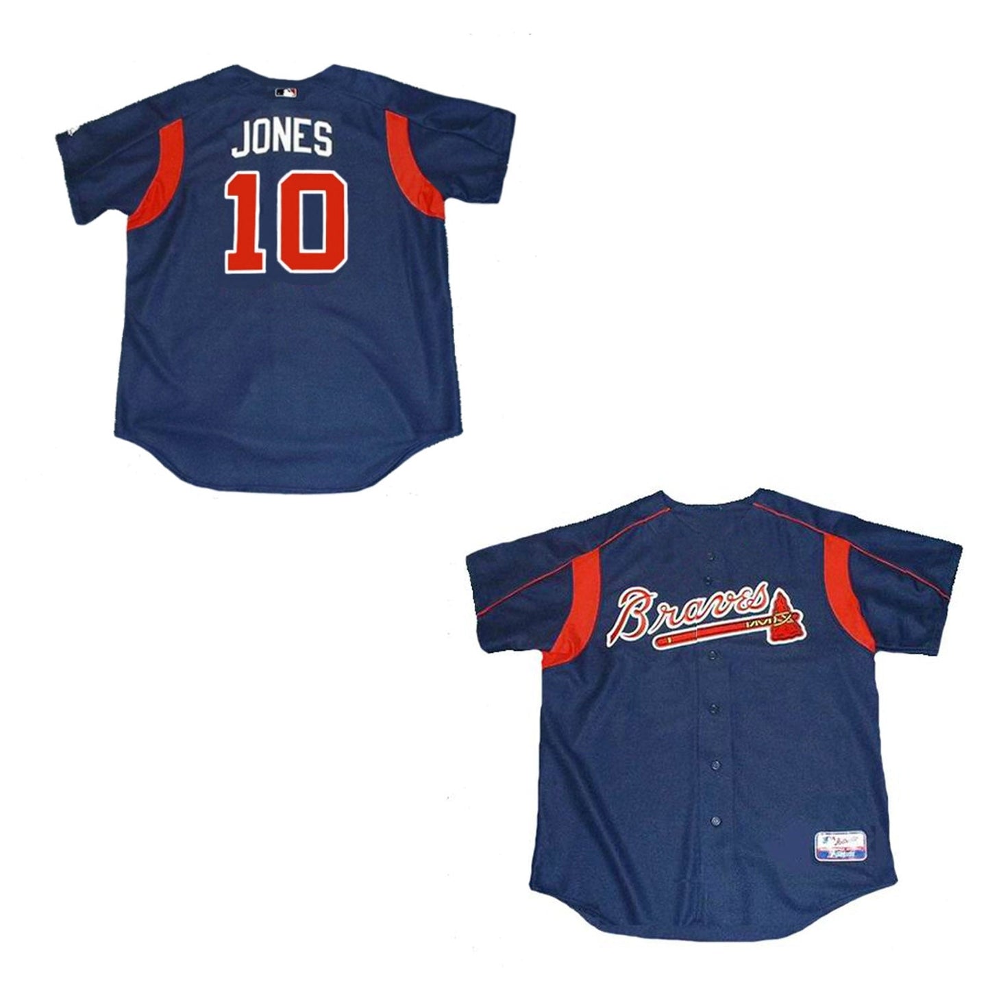 MLB Chipper Jones Atlanta Braves 10 Jersey