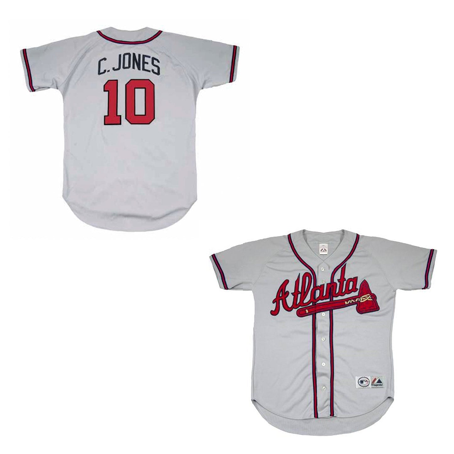 MLB Chipper Jones Atlanta Braves 10 Jersey - Sports Jersey Direct