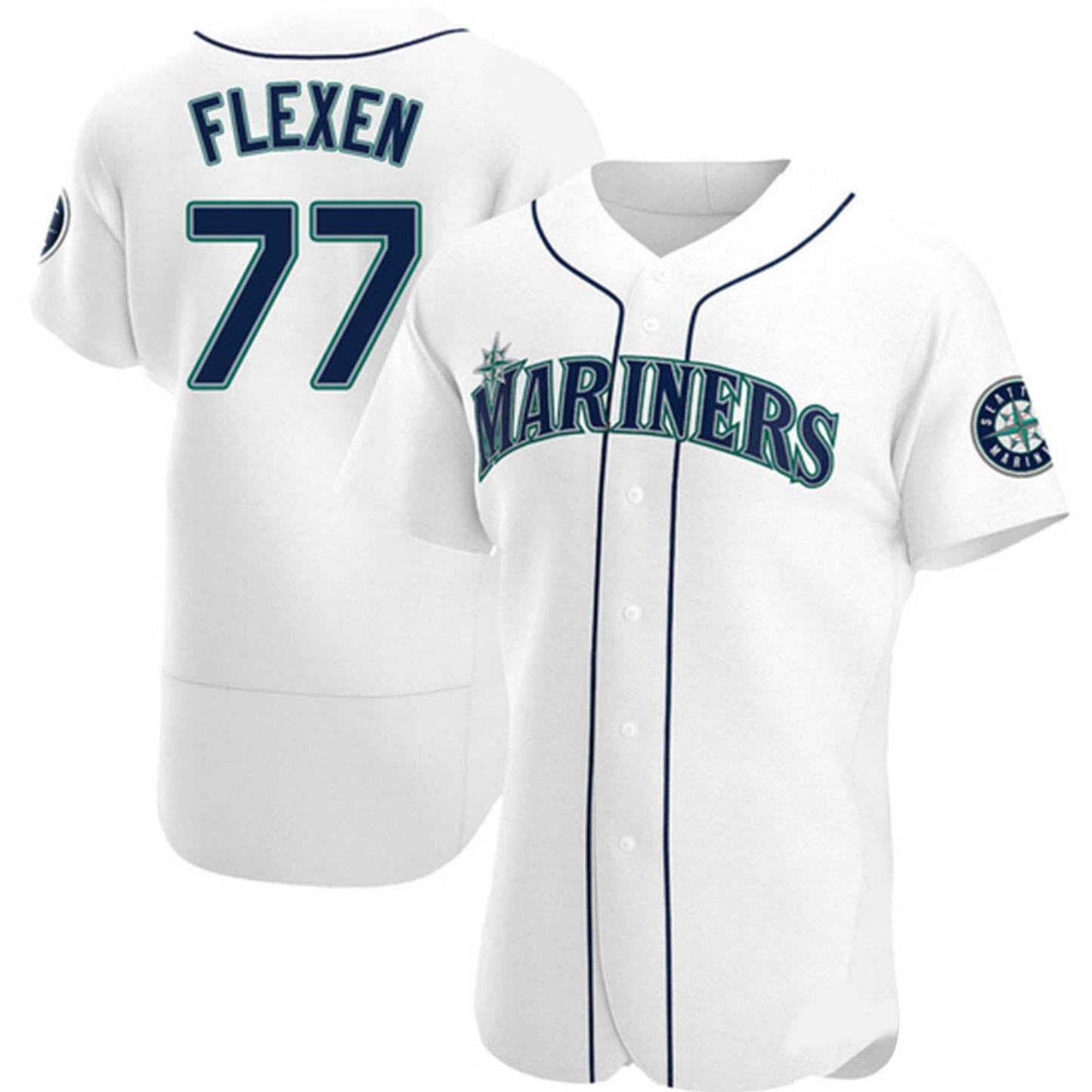 MLB Chris Flexen Seattle Mariners 77 Jersey