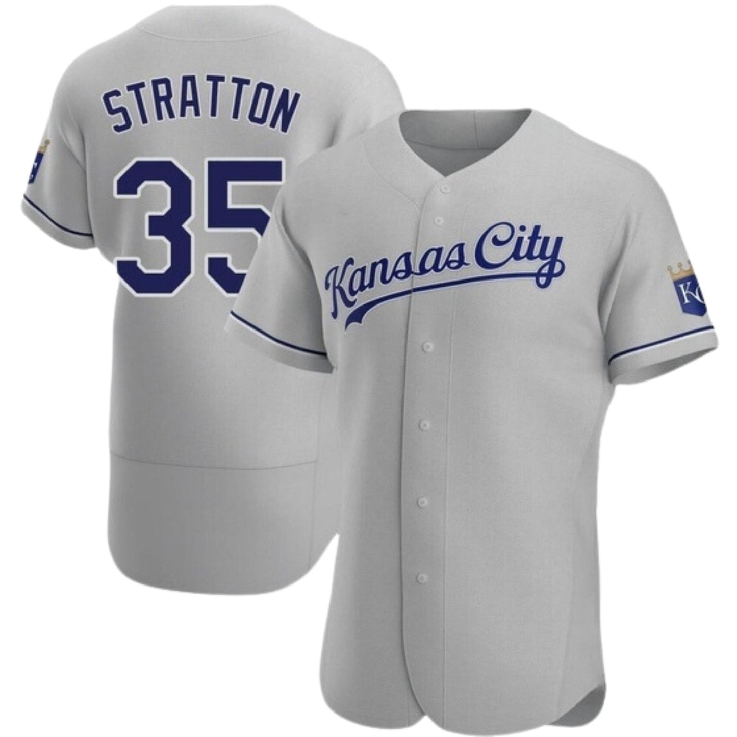 Chris Stratton Kansas City Royals 35 Jersey