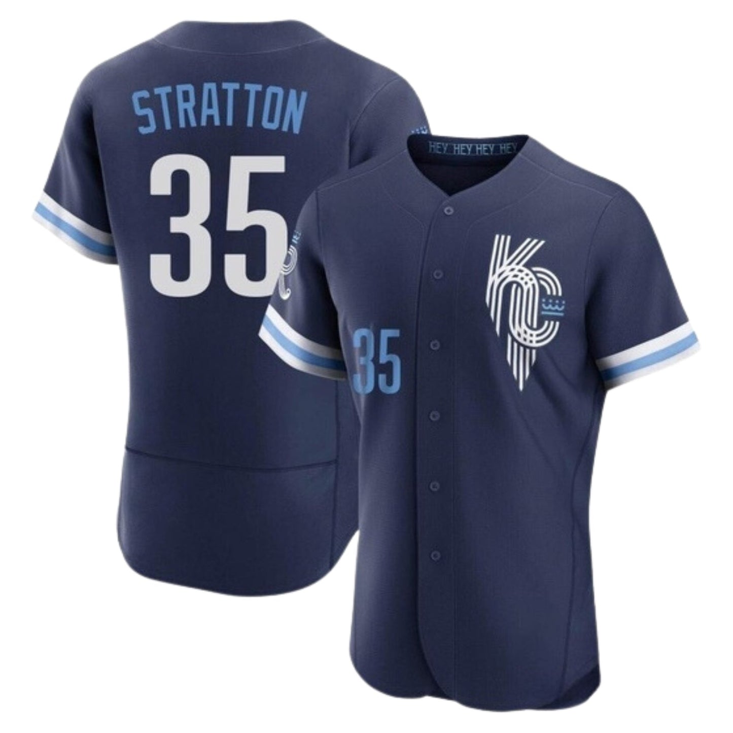 Chris Stratton Kansas City Royals 35 Jersey