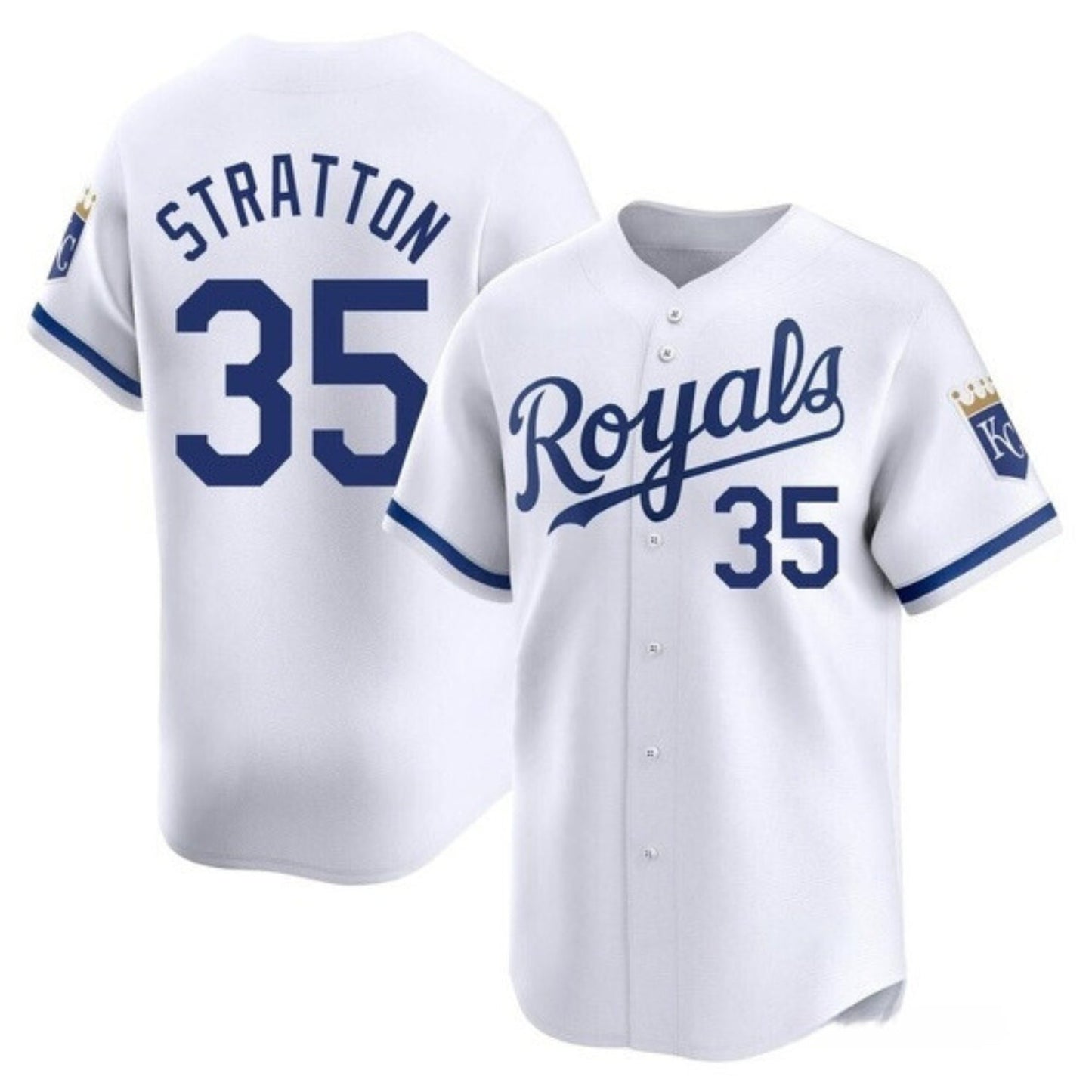 Chris Stratton Kansas City Royals 35 Jersey