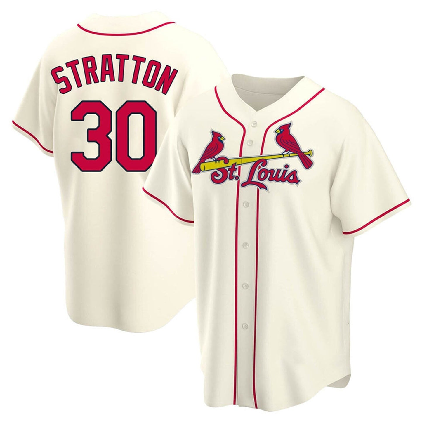 MLB Chris Stratton St Louis Cardinals 30 Jersey