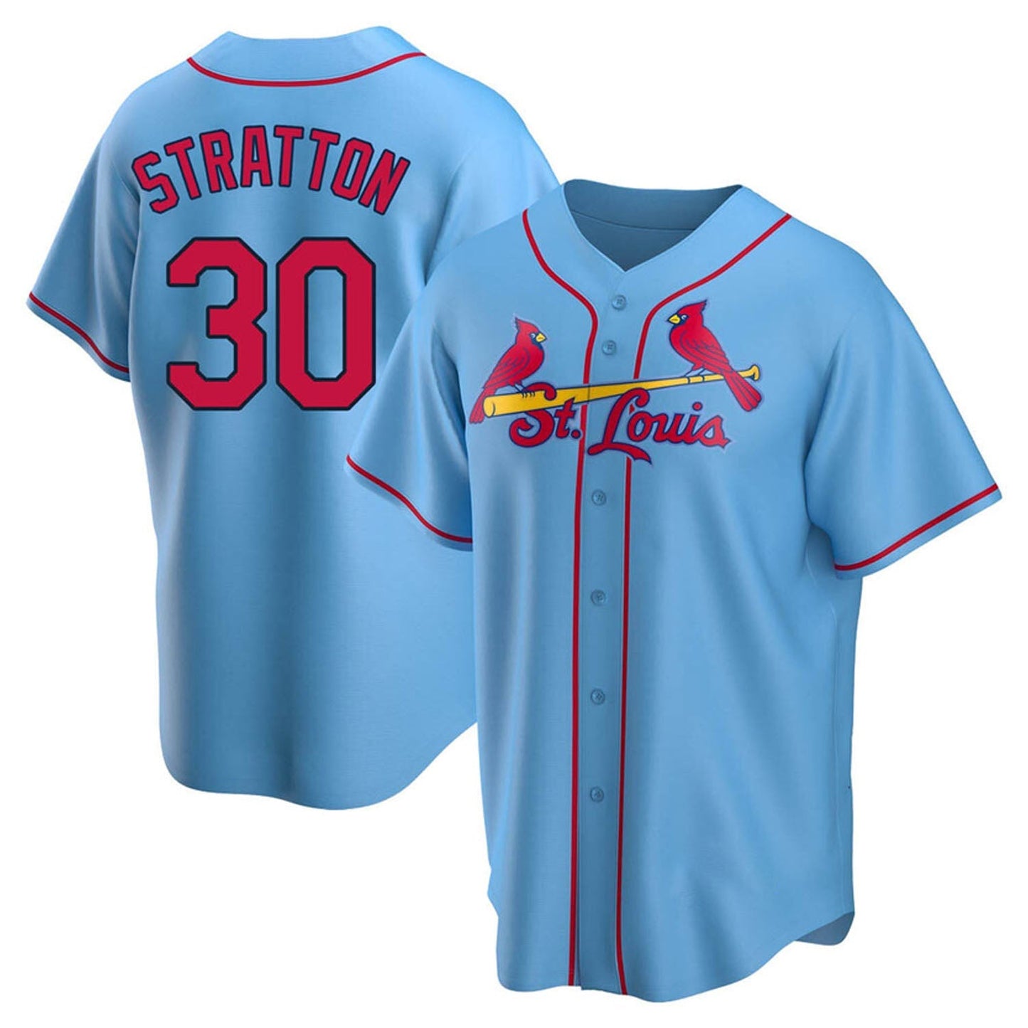 MLB Chris Stratton St Louis Cardinals 30 Jersey