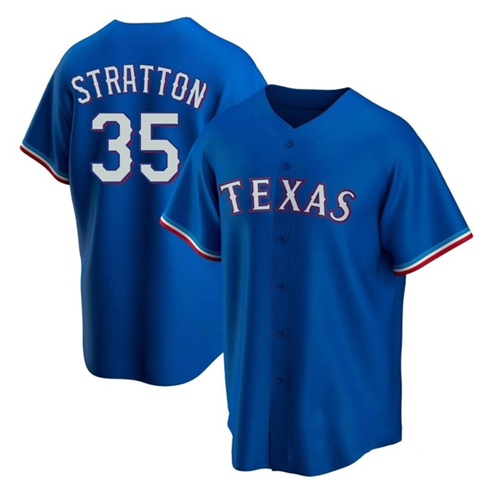 MLB Chris Stratton Texas Ranger 35 Jersey