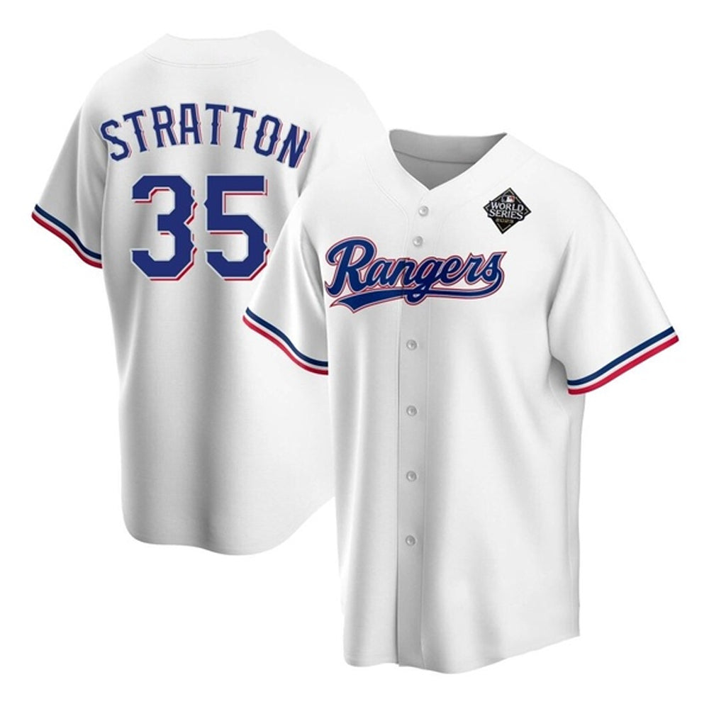 MLB Chris Stratton Texas Ranger 35 Jersey