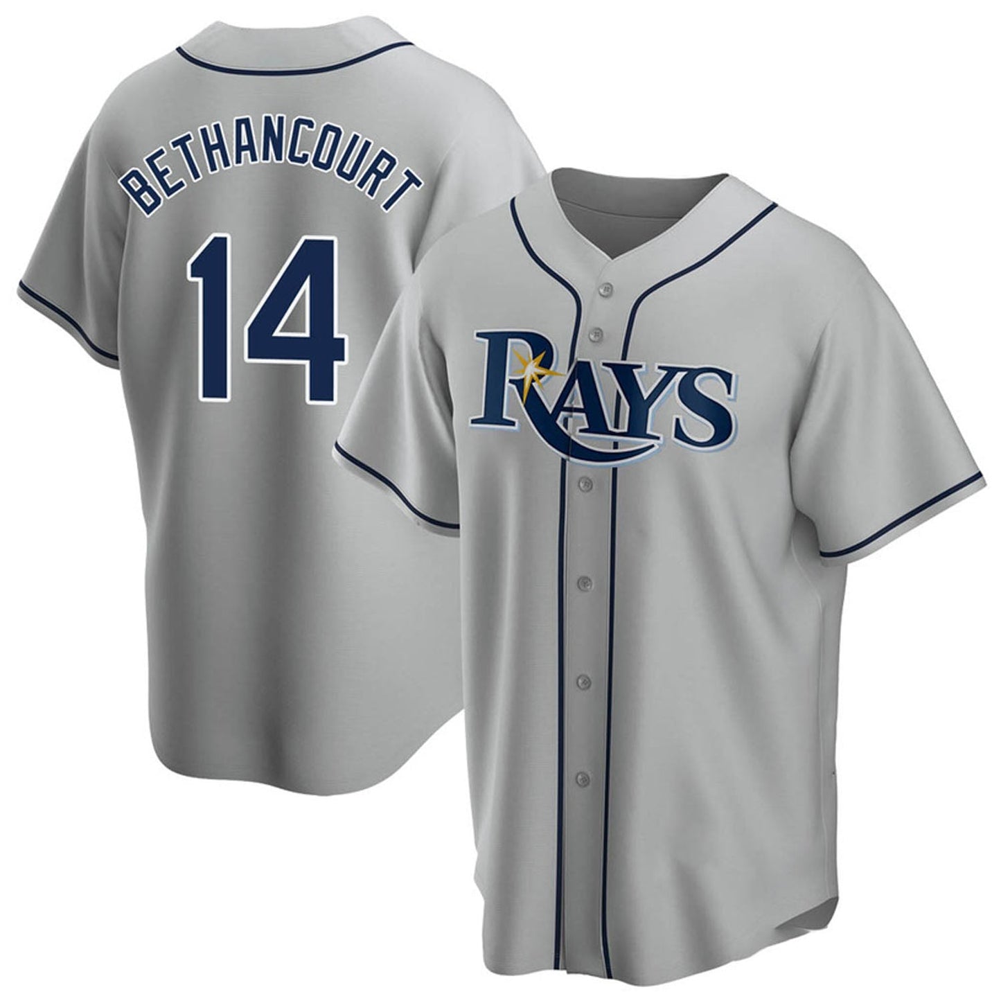 MLB Christian Bethancourt Tampa Bay Rays 14 Jersey