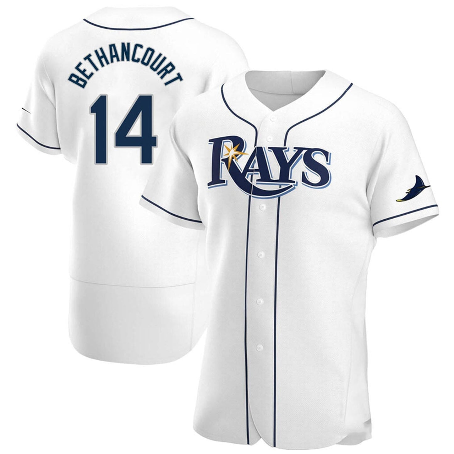 MLB Christian Bethancourt Tampa Bay Rays 14 Jersey