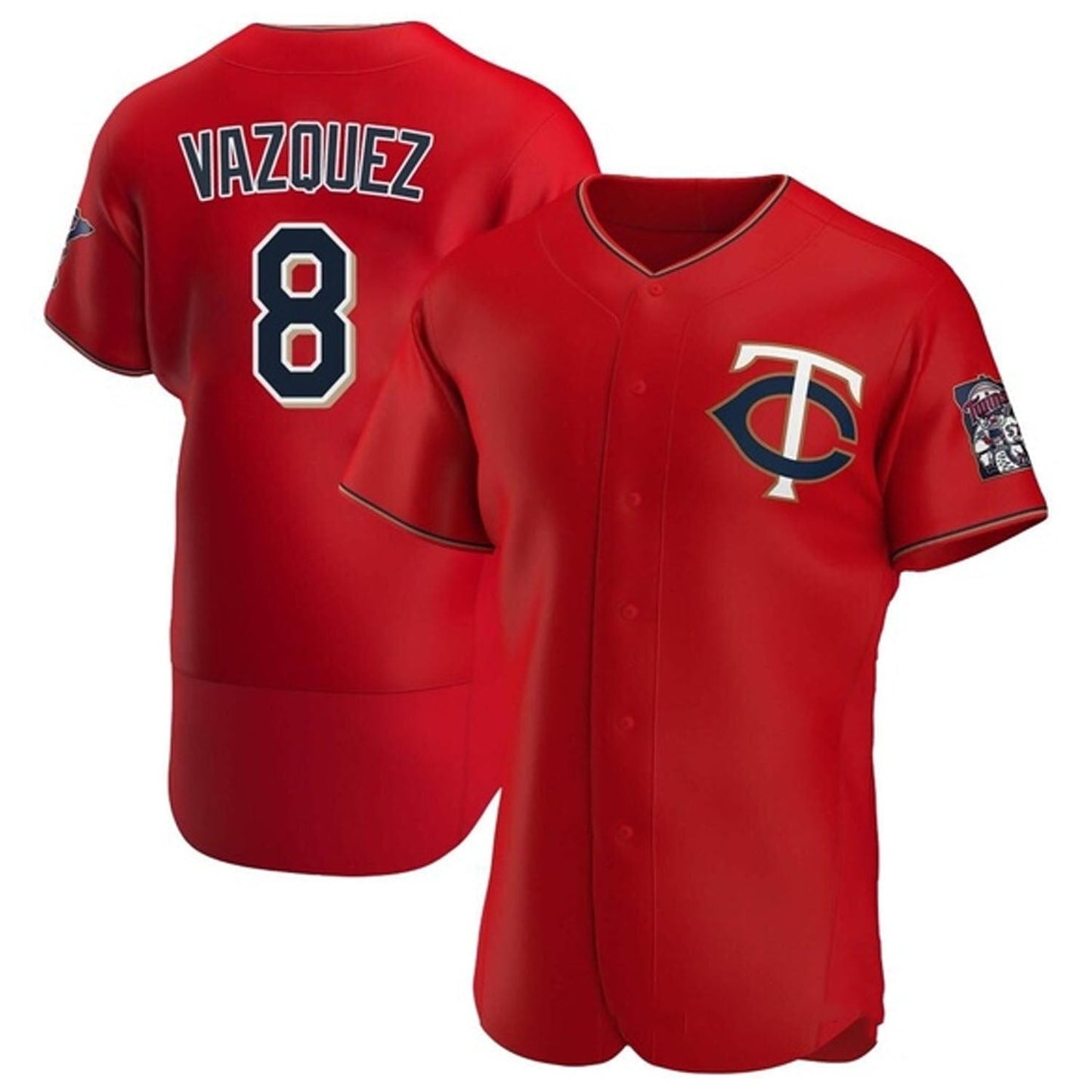 MLB Christian Vazquez Minnesota Twins 8 Jersey