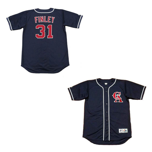 MLB Chuck Finley California Angels 31 Jersey