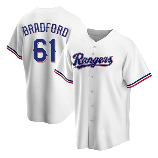 MLB Cody Bradford Texas Ranger 61 Jersey