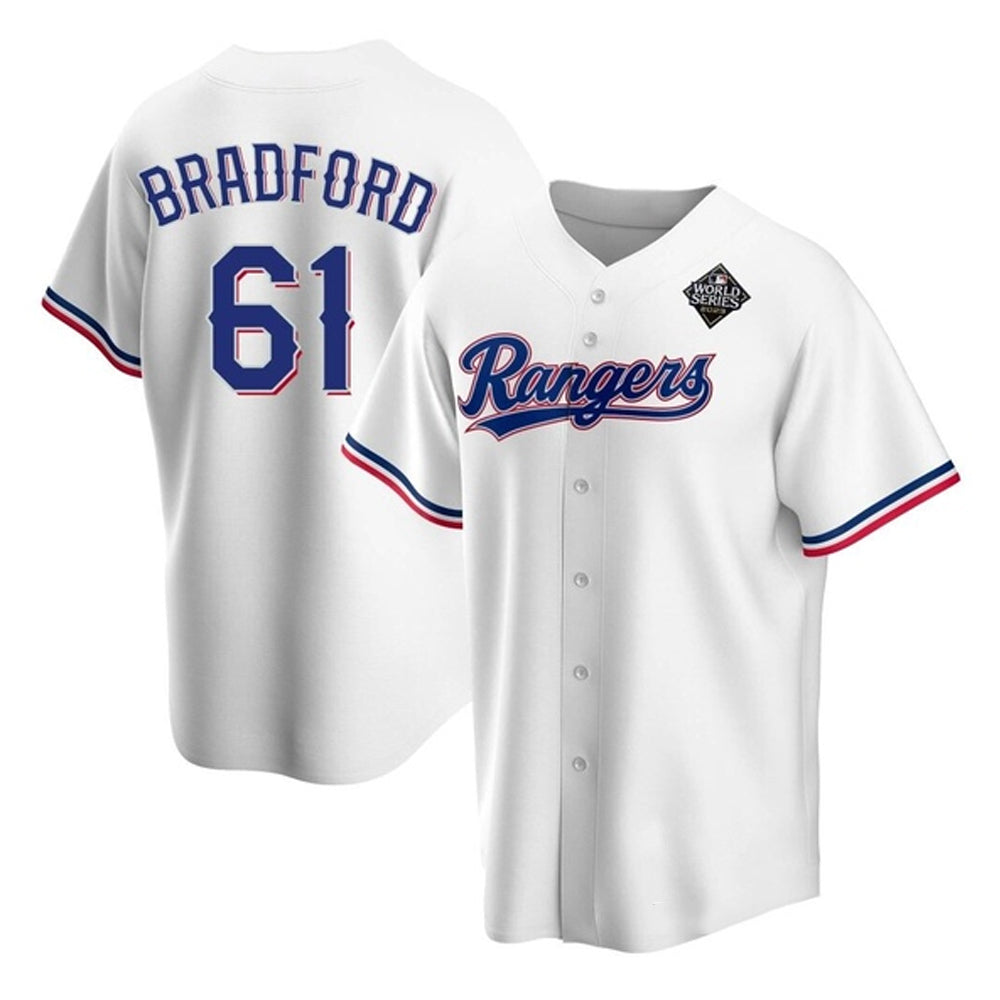 MLB Cody Bradford Texas Ranger 61 Jersey