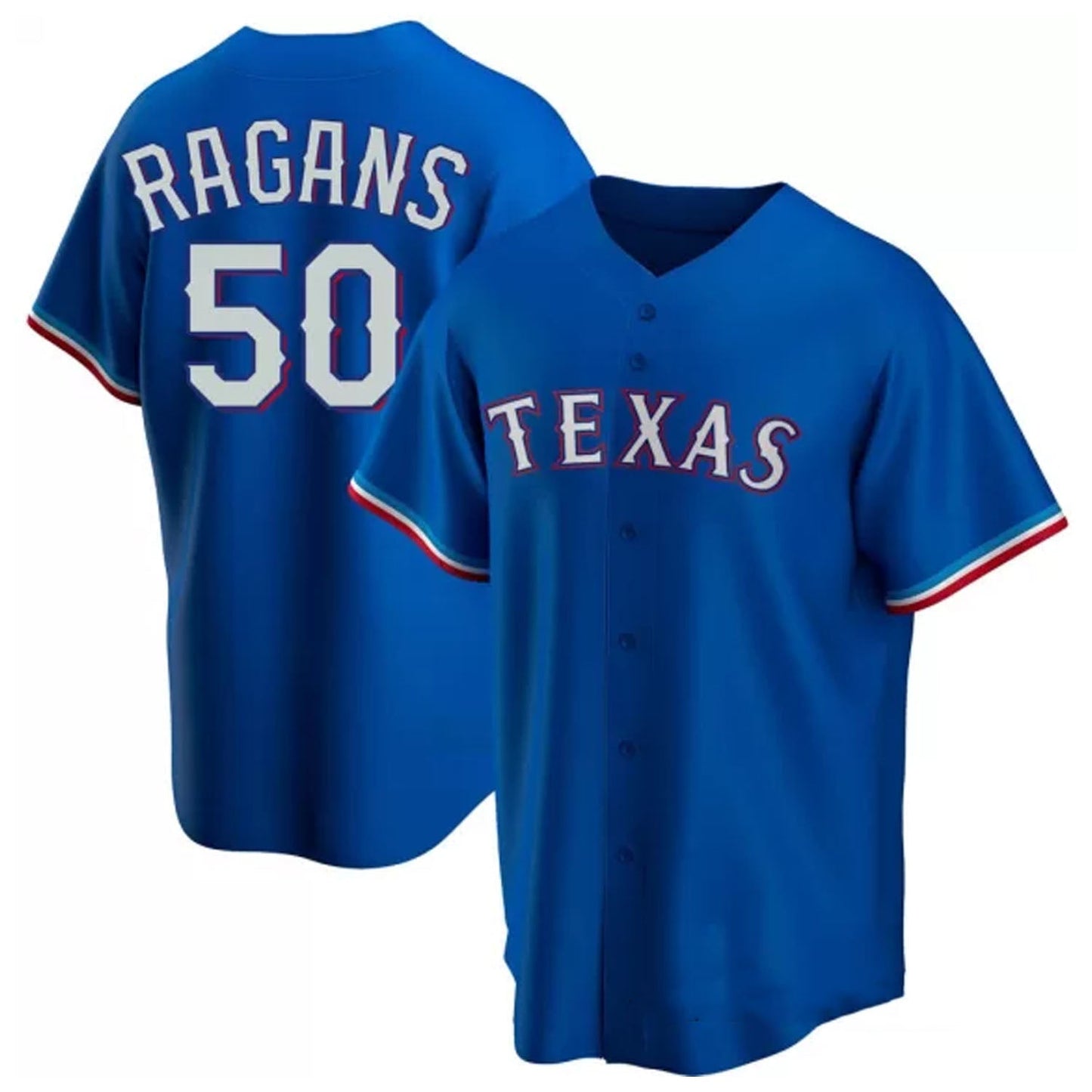 MLB Cole Ragans Texas Rangers 50 Jersey