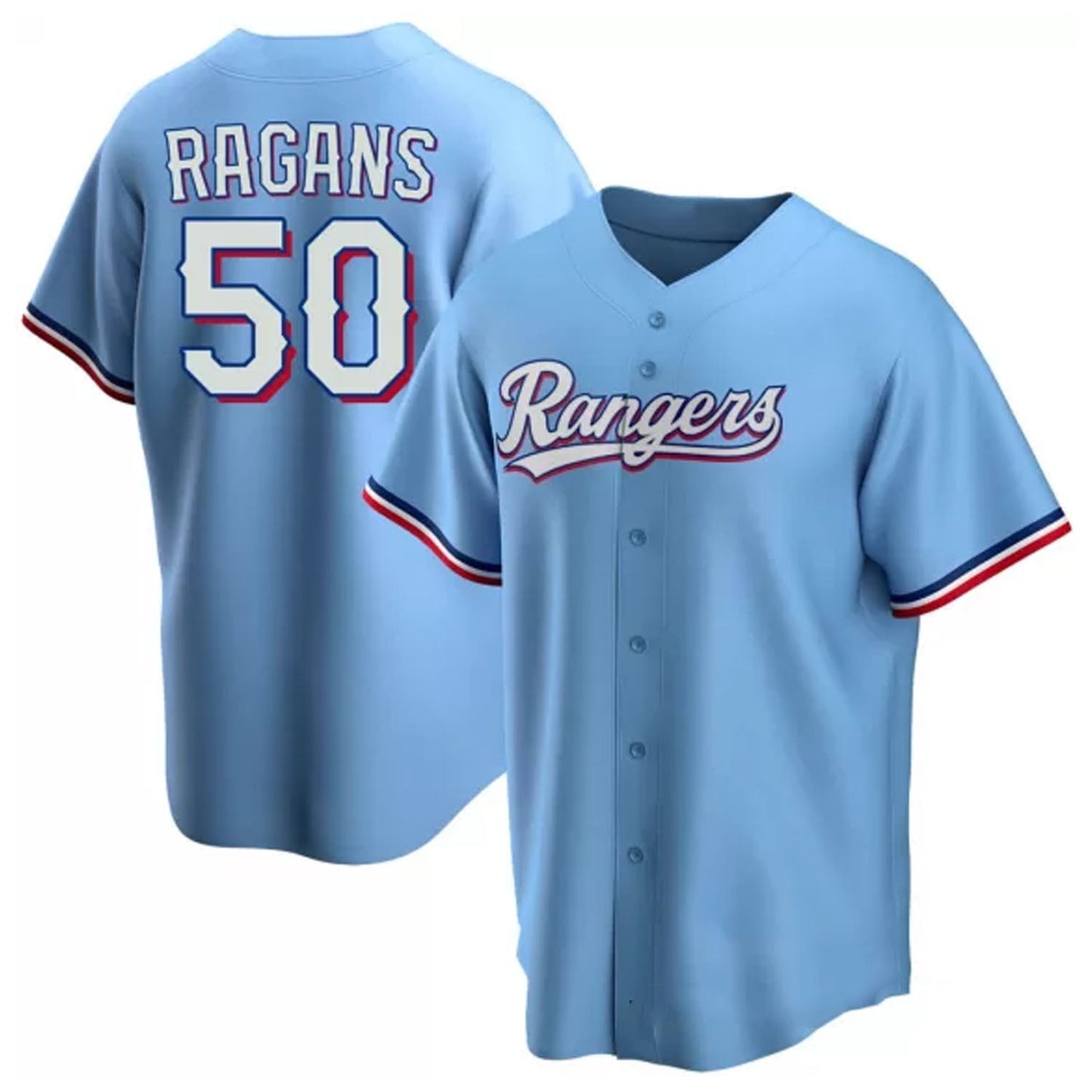 MLB Cole Ragans Texas Rangers 50 Jersey